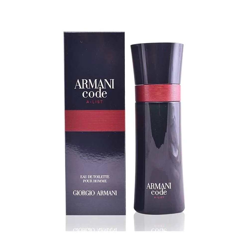 Armani Code A-List Eau De Toilette Cologne for Men