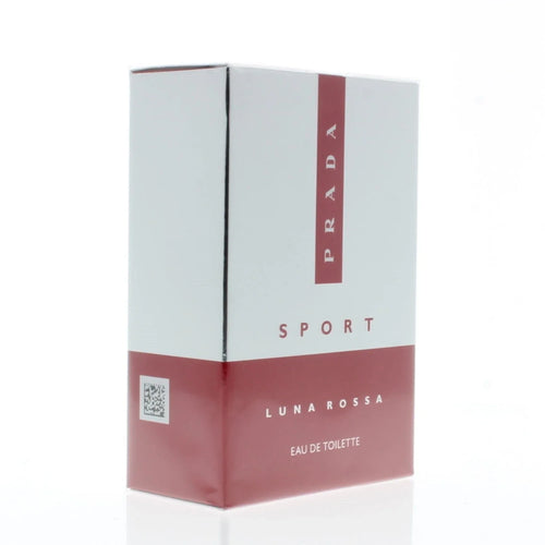 Prada Luna Rossa Sport Eau de Toilette packaging on a white background