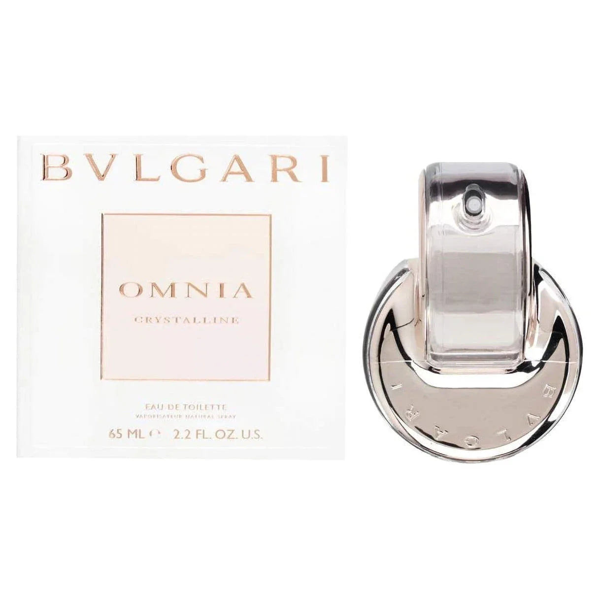 Bulgari Omnia perfume bottle and packaging on a white background