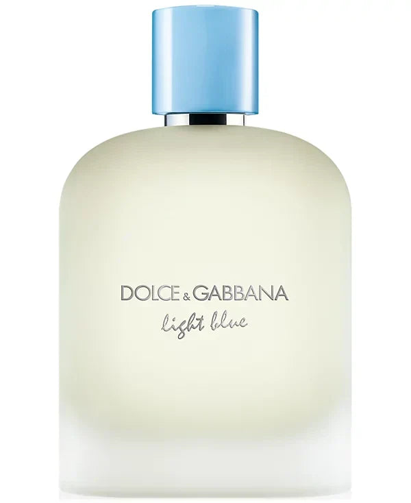 Dolce & Gabbana Light Blue perfume bottle on a white background