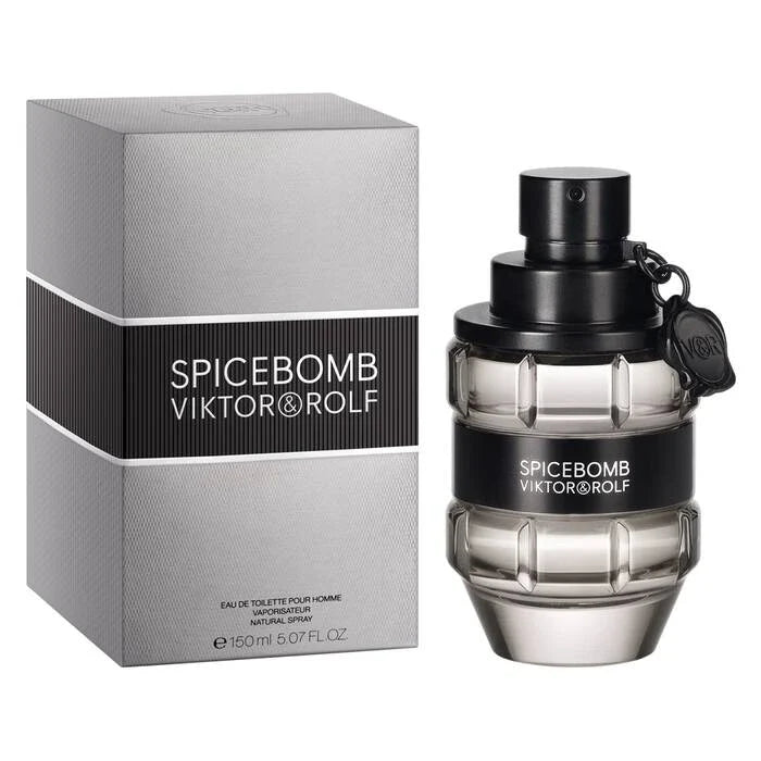 Spicebomb Eau De Toilette Spray for Men by Viktor & Rolf
