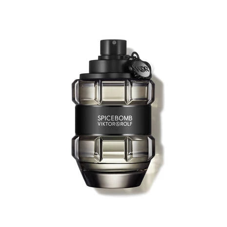 Viktor & Rolf Spicebomb perfume bottle on a white background