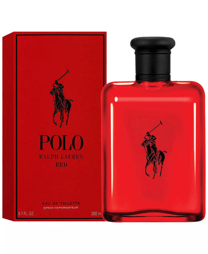 Ralph Lauren Polo Red Eau De Toilette Cologne for Men